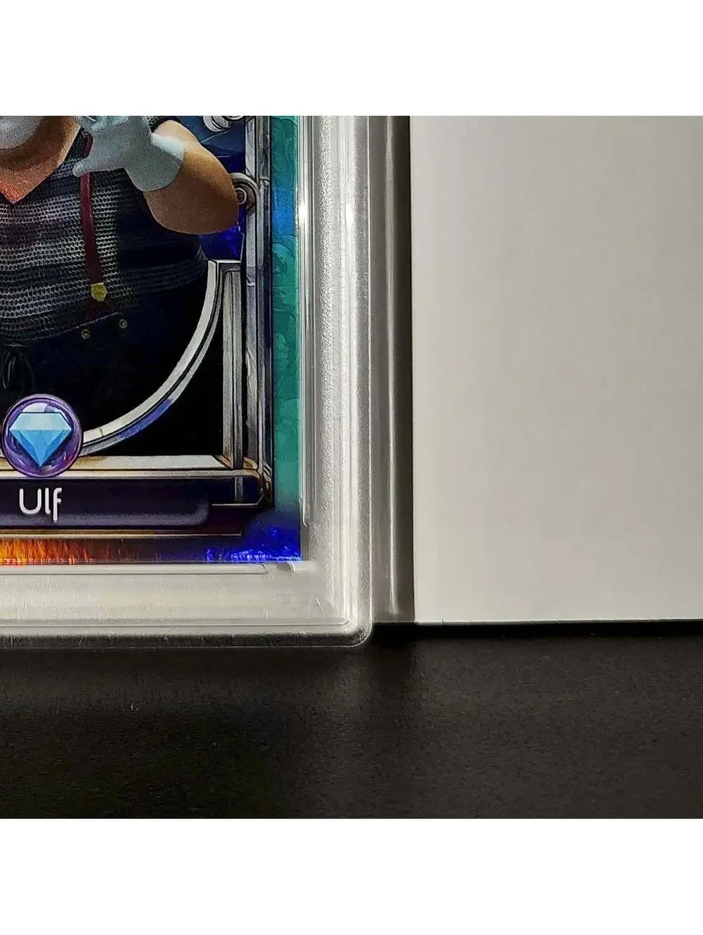 Ulf 2025 Topps Disney Wonder #145 Diamond Card Tangled PSA 9